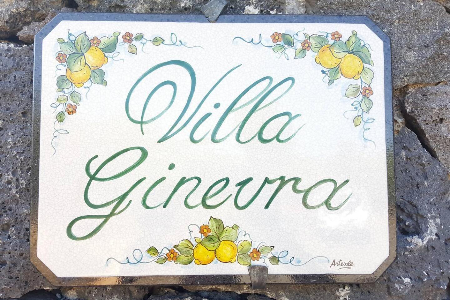 Villa Ginevra 산타 베네리나 외부 사진